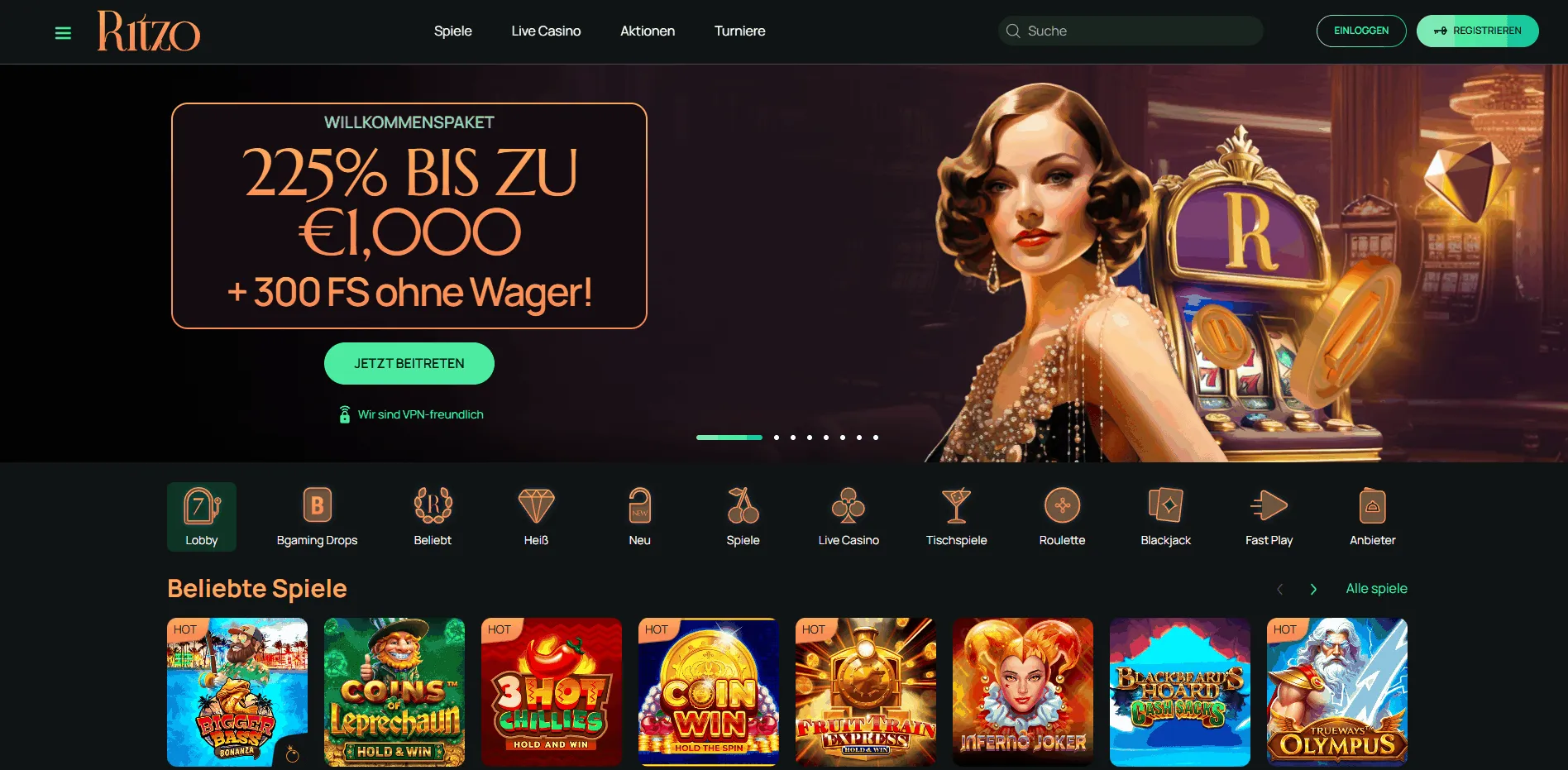 Ritzo Online Casino